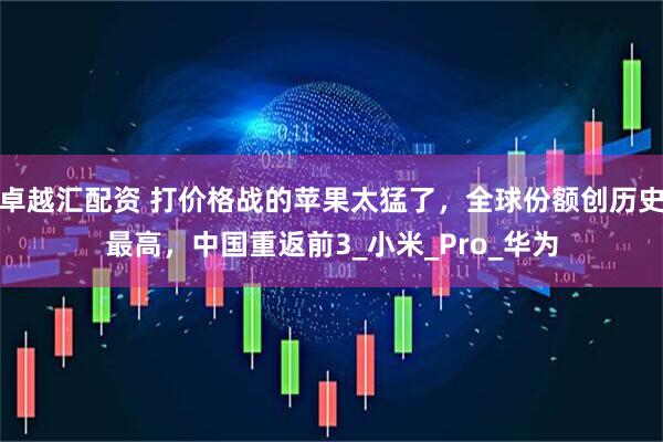 卓越汇配资 打价格战的苹果太猛了，全球份额创历史最高，中国重返前3_小米_Pro_华为